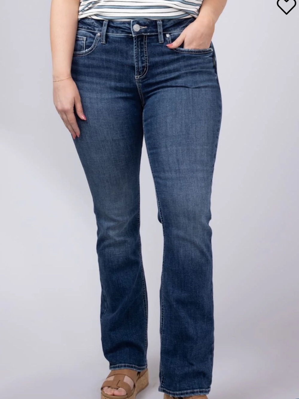 Silver Suki Slim Boot Jeans(size 32)